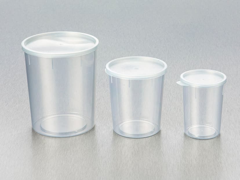 Conical Container, 400 mL, PP, Graduated, Snap Cap, Sterile, Assembled, 185/Case