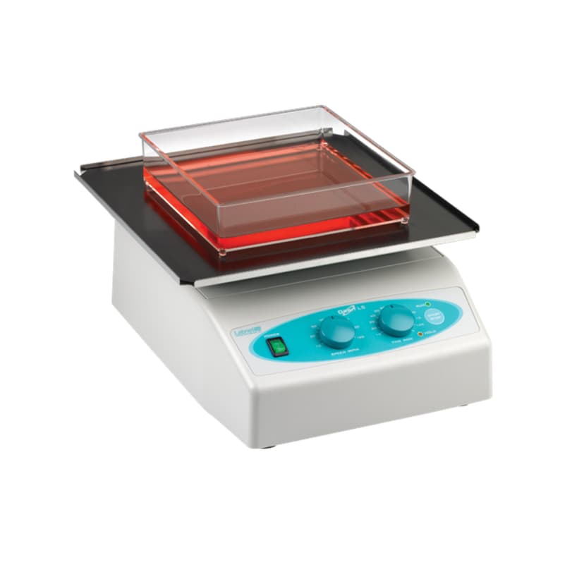 Labnet Orbit LS Low Speed Orbital Shaker with flat platform (30 x 30 cm), 120V
