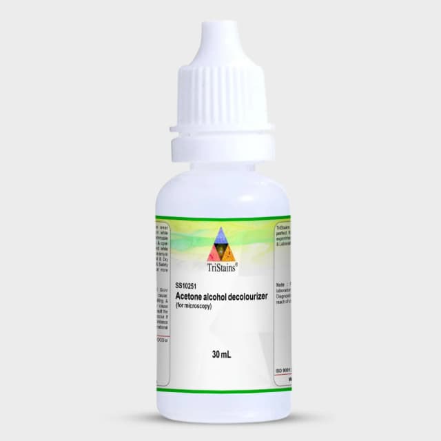 Acetone Alcohol Decolourizer for Microscopy - 30mL