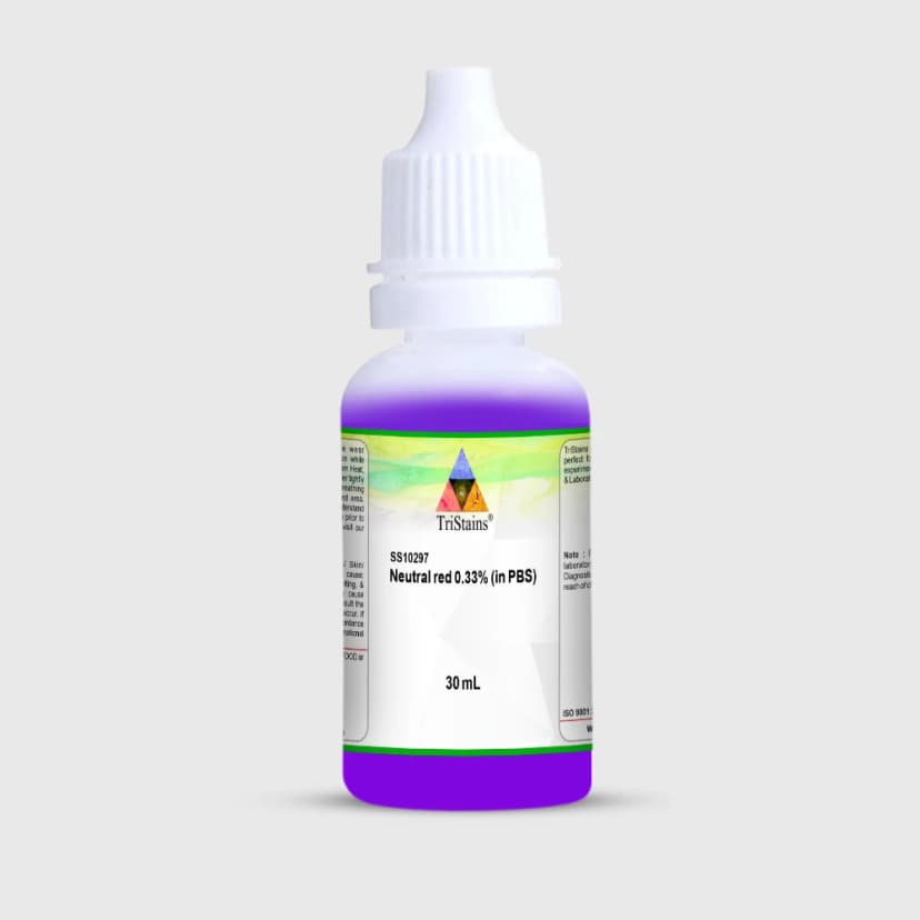 Neutral Red 0.33% (in PBS) - 30mL
