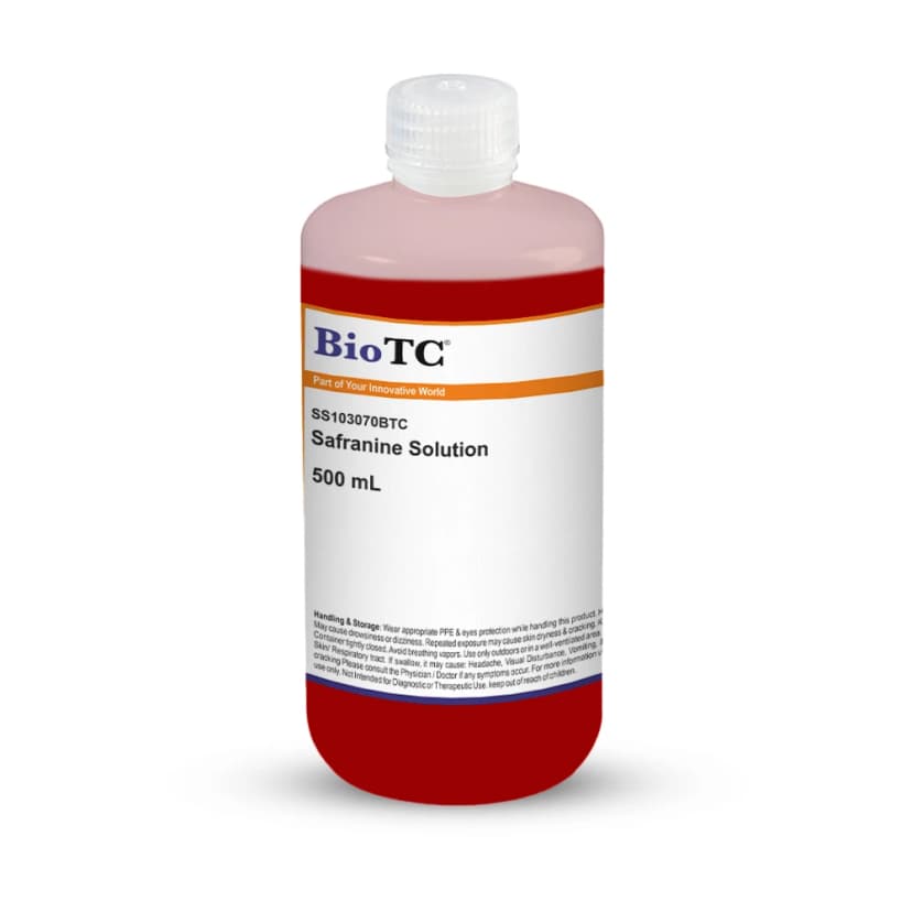 Safranine Solution - 500mL