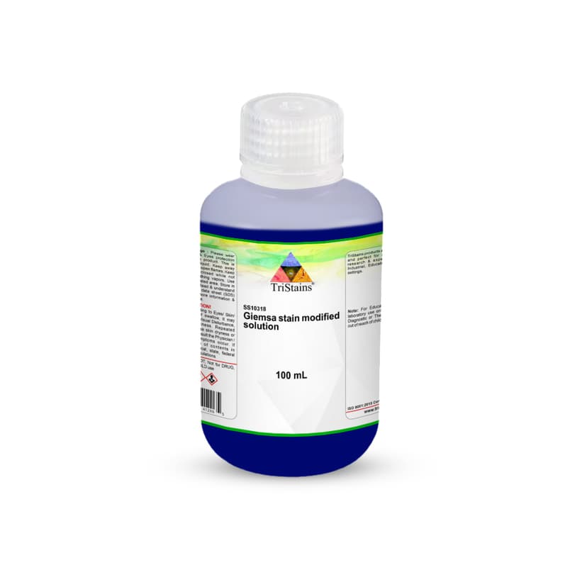Giemsa Stain, Modified Solution - 100mL