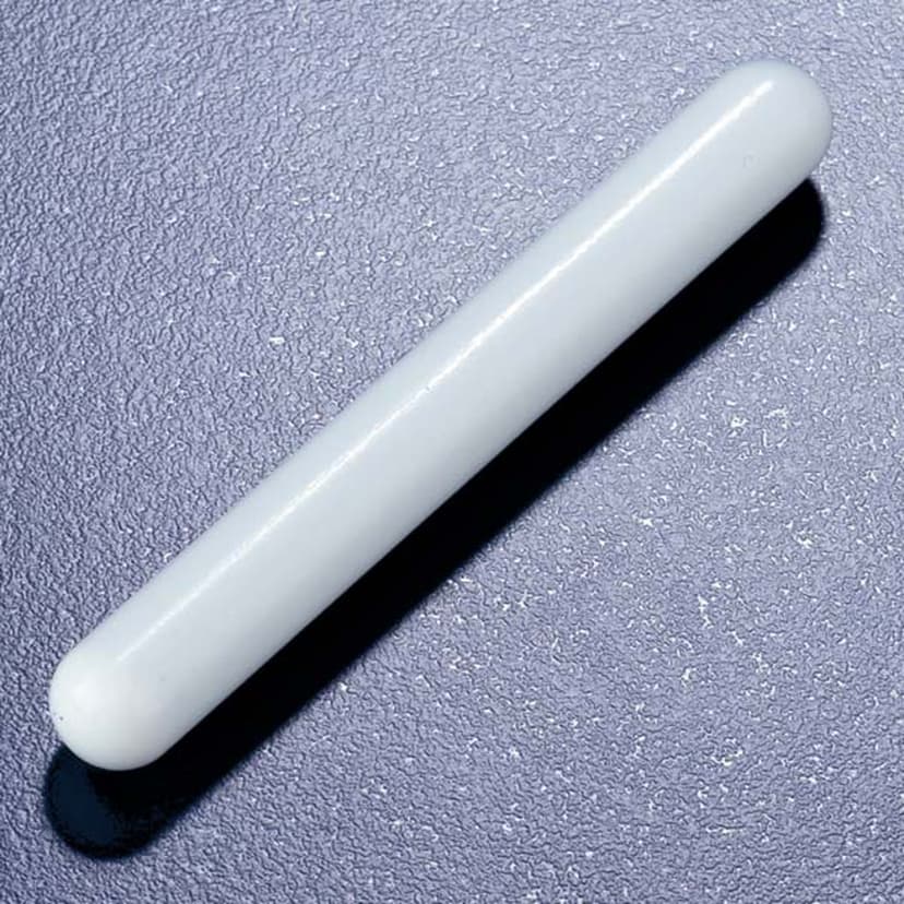 Stir bar, cylindrical, PTFE, 45 mm long x 8 mm OD