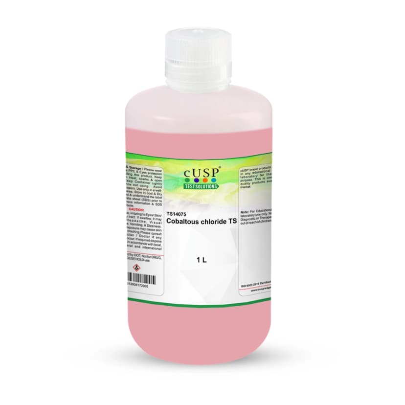 Cobaltous Chloride TS - 1000mL