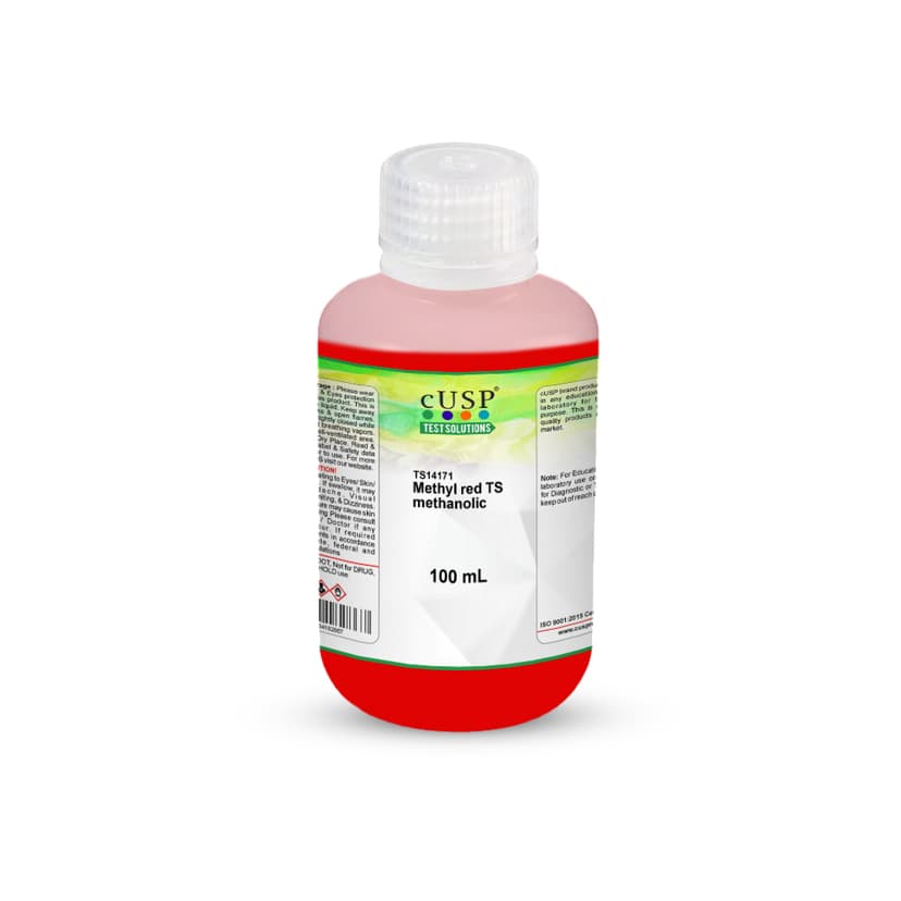 Methyl Red TS, Methanolic - 100mL