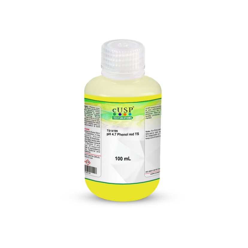 pH 4.7 Phenol Red TS - 100mL