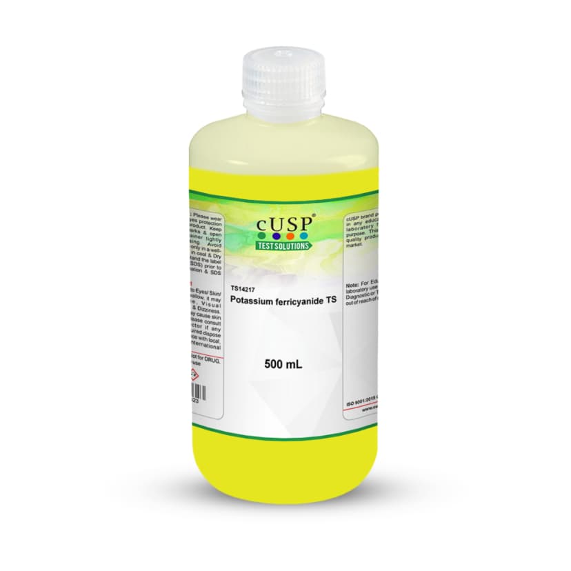 Potassium Ferricyanide TS - 500mL