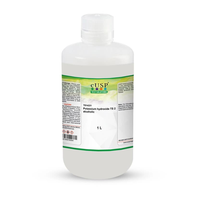 Potassium Hydroxide TS 2, Alcoholic - 1000mL