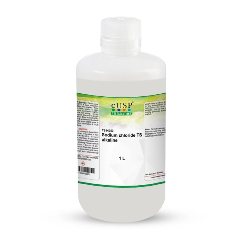 Sodium Chloride TS, Alkaline - 1000mL