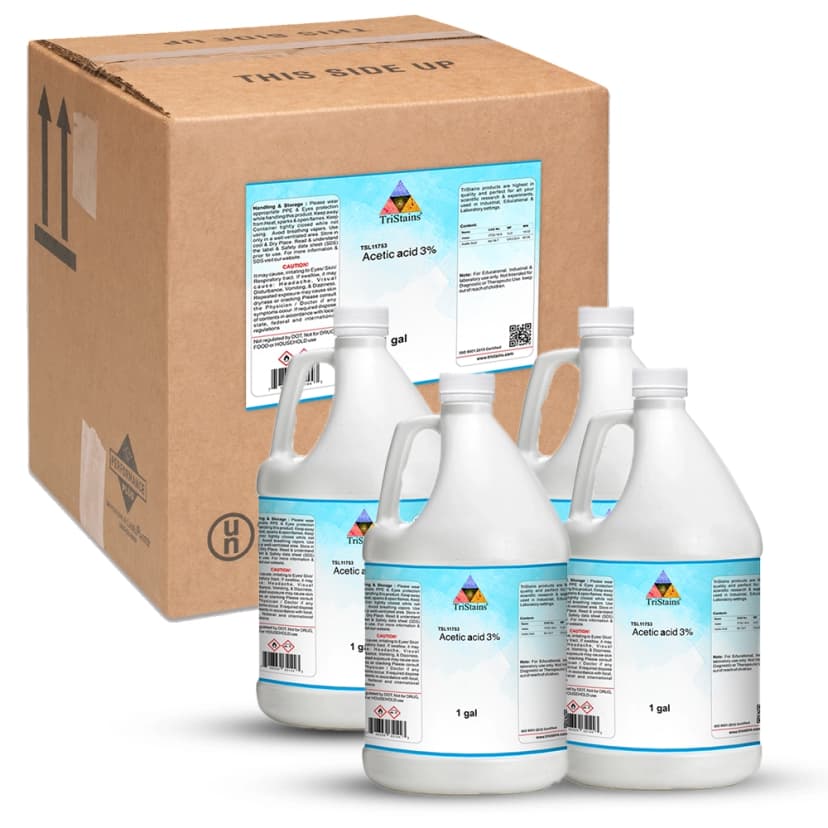 Acetic Acid, 3% - 4X1gal