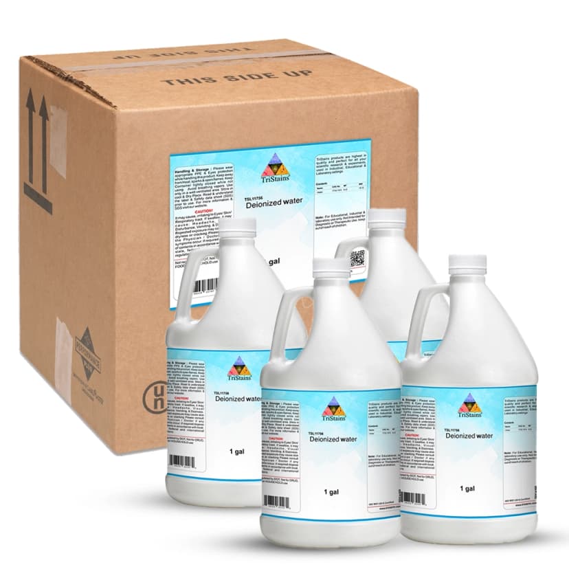 Deionized Water - 4X1gal
