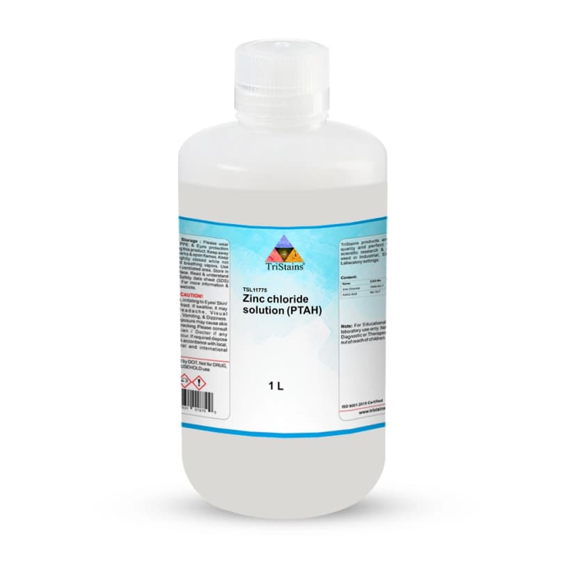 Zinc Chloride Solution (PTAH) - 1000ml