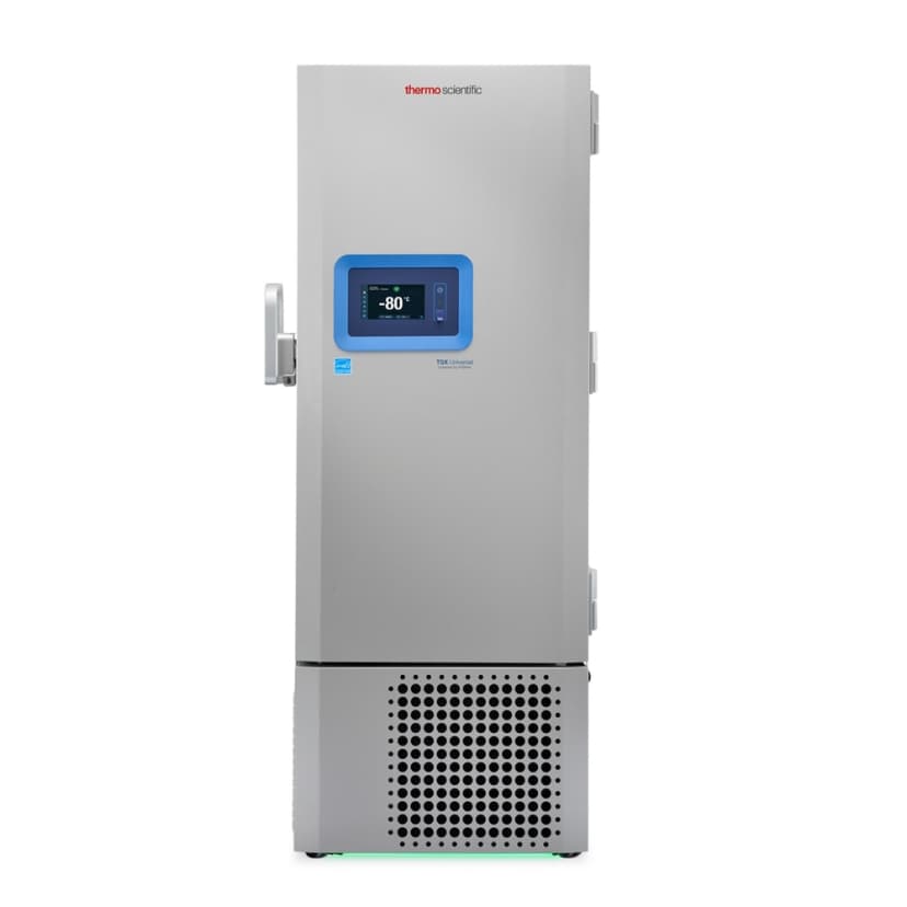 Thermo Scientific TSX ULT Freezer, -86C, 400 Box Capacity, 208-230V/50-60 Hz, 2 shelves of sliding drawer racks with 2 inch boxes, Illumination Kit