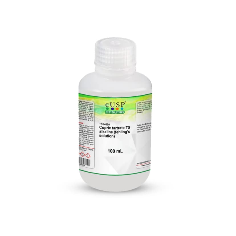 Cupric Tartrate TS, Alkaline (Fehling's Solution) - 100mL