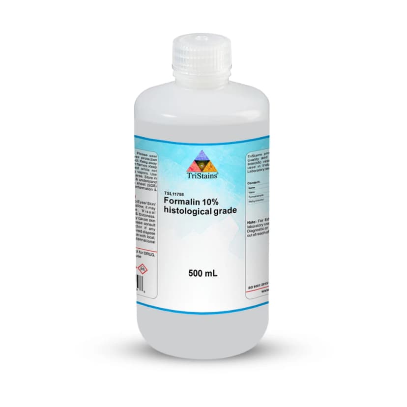 Formalin 10% Histological Grade - 500mL
