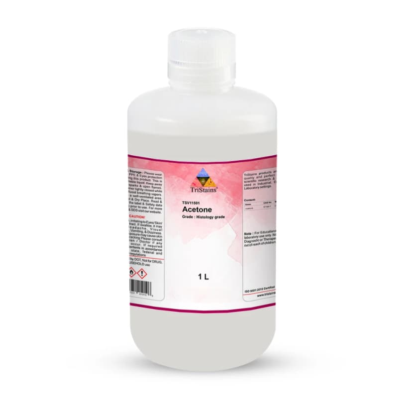 Acetone Histology grade - 1000ml
