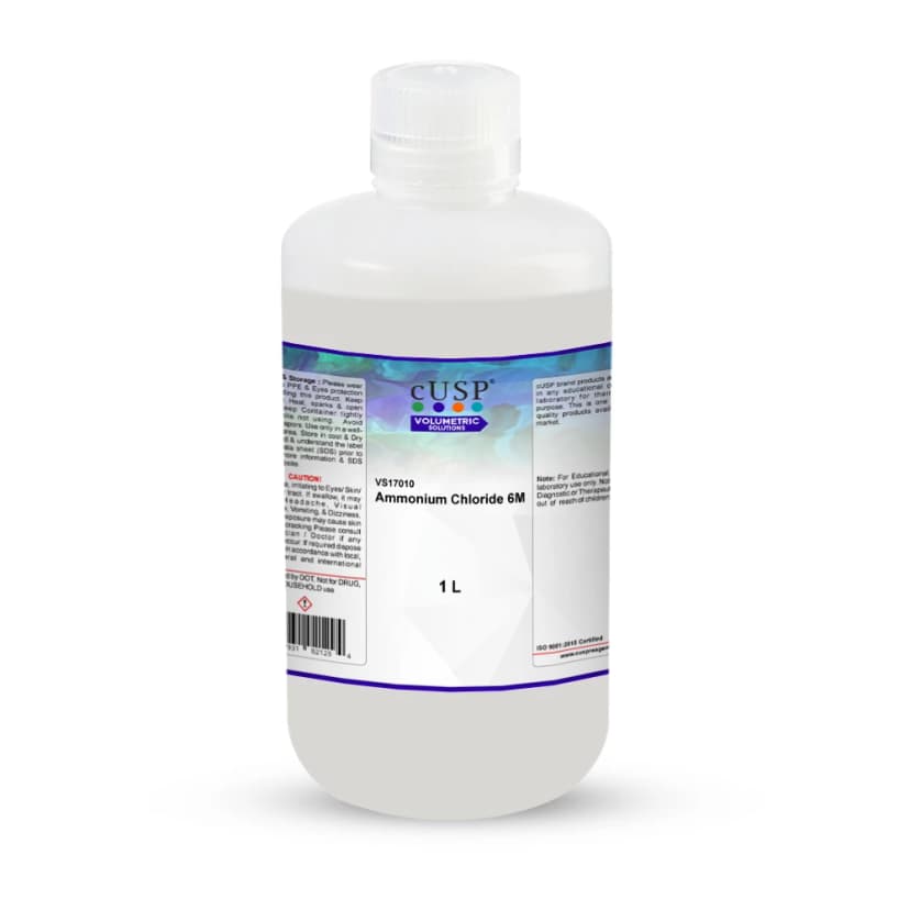 Ammonium Chloride 6M - 1L