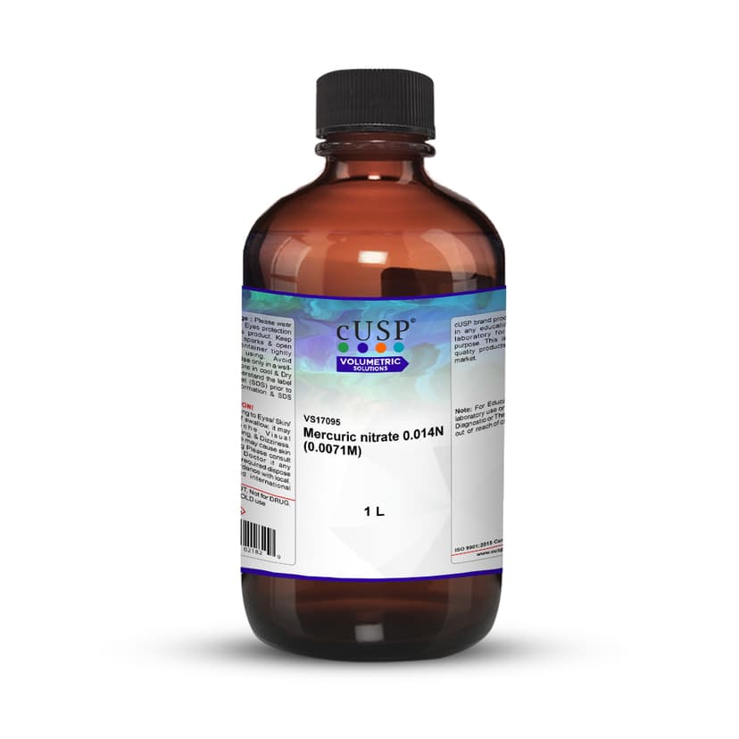 Mercuric Nitrate 0.0141N (0.0071M) - 1L