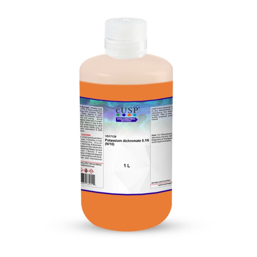 Potassium Dichromate 0.100N (N/10) - 1L