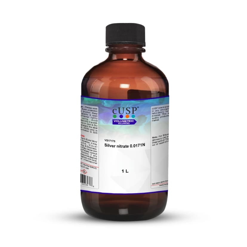 Silver Nitrate 0.0171N - 1L