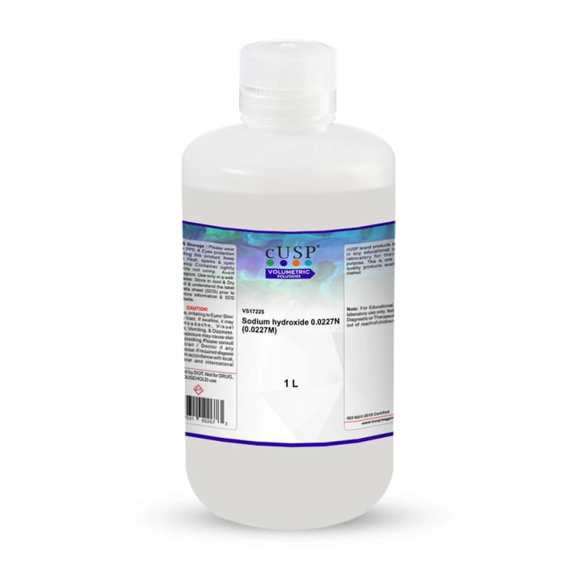Sodium Hydroxide 0.0227N (0.0227M) - 1L