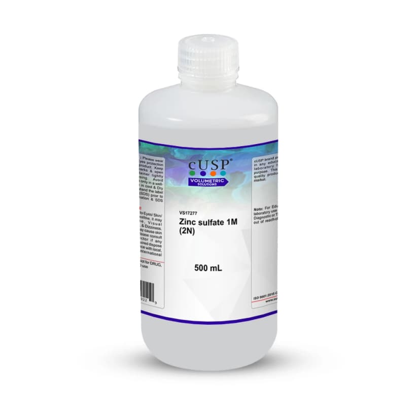 Zinc Sulfate 1M (2N) - 500mL