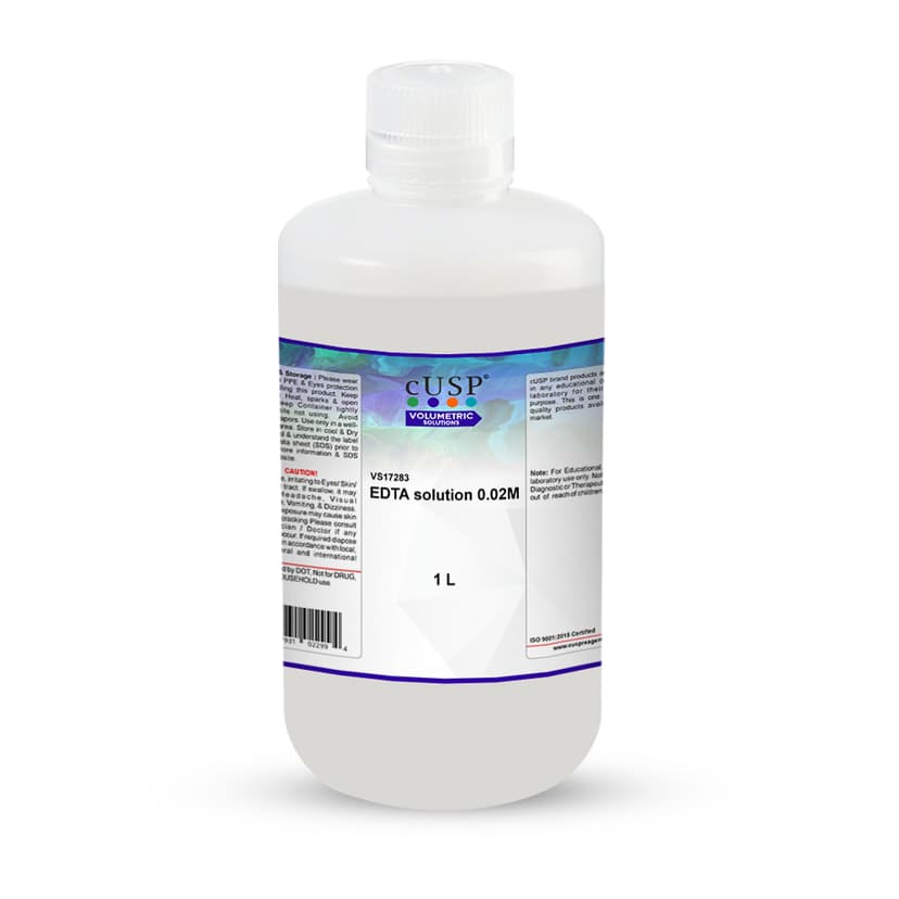 EDTA solution 0.02M - 1L