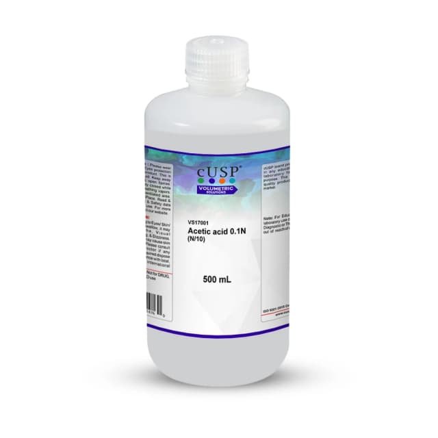 Acetic Acid 0.100N (N/10) - 500mL