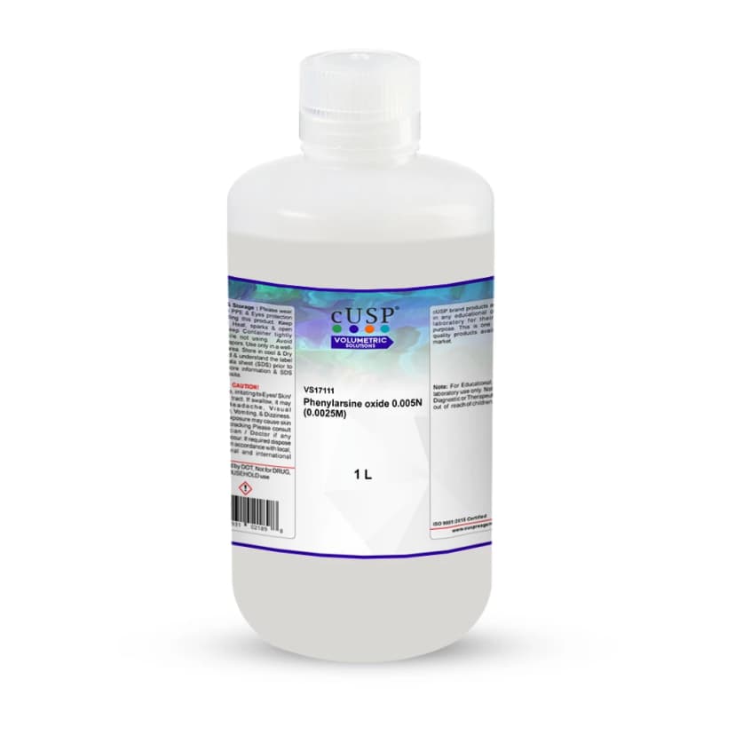 Phenylarsine Oxide 0.005N (0.0025M) - 1L