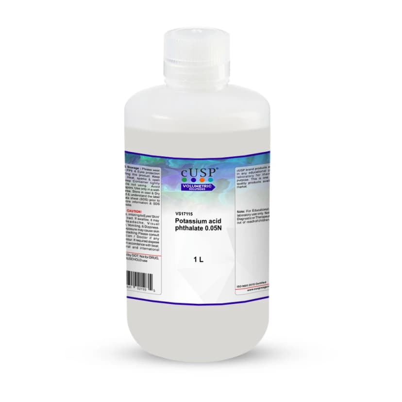 Potassium Acid Phthalate 0.050N - 1L
