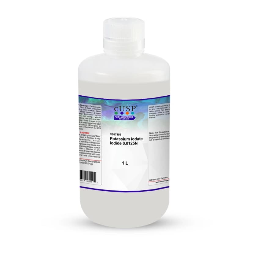 Potassium Iodate-Iodide 0.0125N - 1L