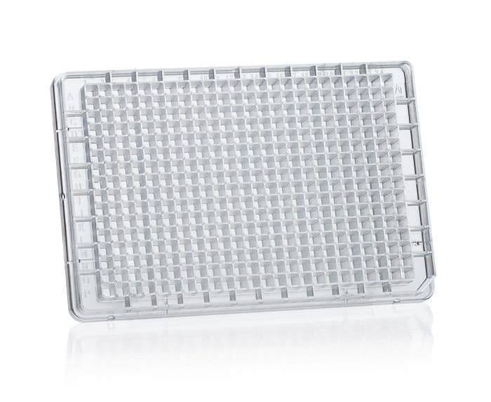 384 Well Plate, white, pureGrade, F-Bottom, Pack Of 50