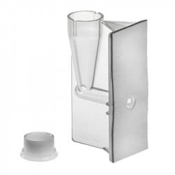 Cytosep Single Funnel /White filter Paper & Cap