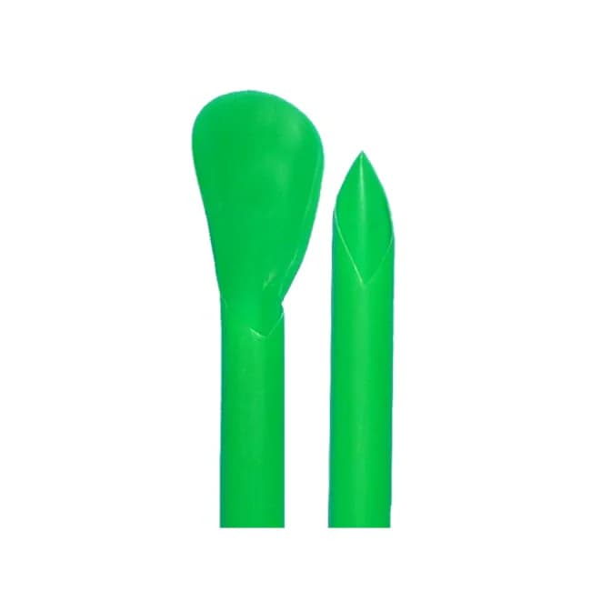 LevGo®Smartspatula® Macro Polypropylene Disposable Spatula, Green, 310MM, 24CS