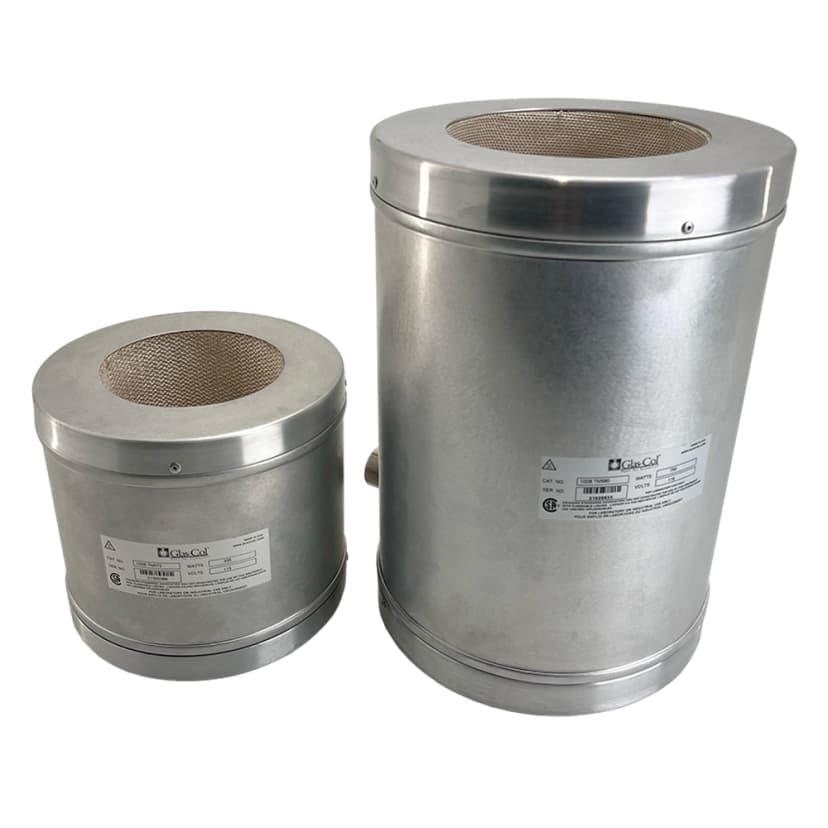 Aluminum housed mantle for resin reaction flask 2000ml, 470W, 115V