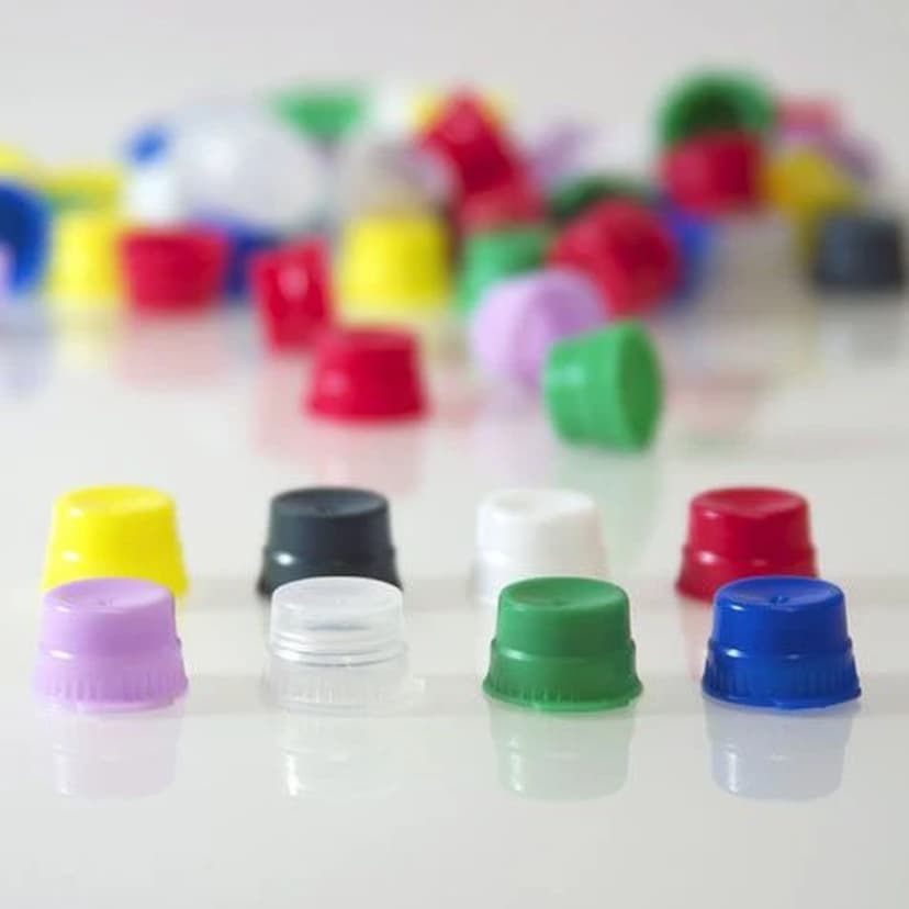 Cap, Snap, 16mm, PE, for 16mm Glass and Evacuated Tubes, Yellow