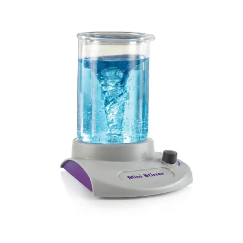 Mini Stirrer 100-240VAC, 50/60Hz Universal, Grey/Purple,UOM: EA,QTY:1