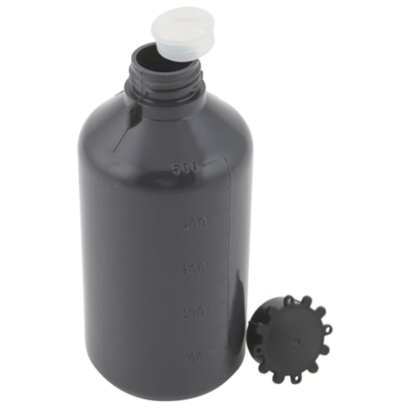 Bottle NM Graduated, PE 250mL, 50/CS