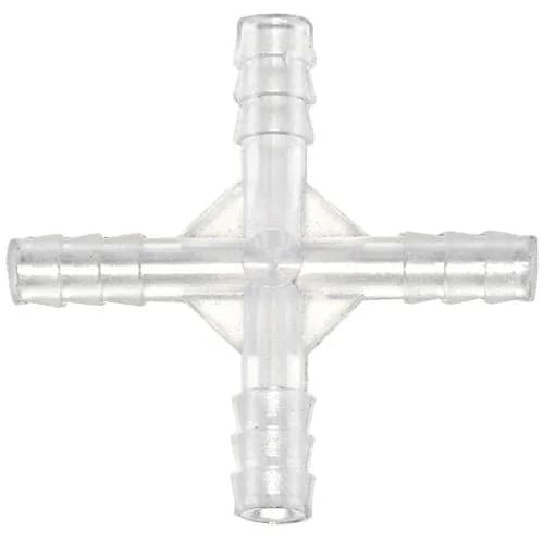 Tubing Connector 4 Way, PP 3.5mm, 100/CS