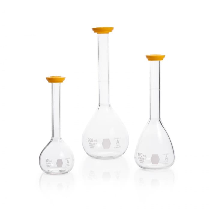 Volumetric Flask,CLASS A ,Snap Cap,25ML