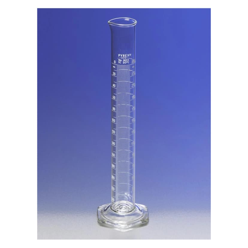 PYREX Double Metric Scale, 50mL Class A Graduated Cylinder, TD