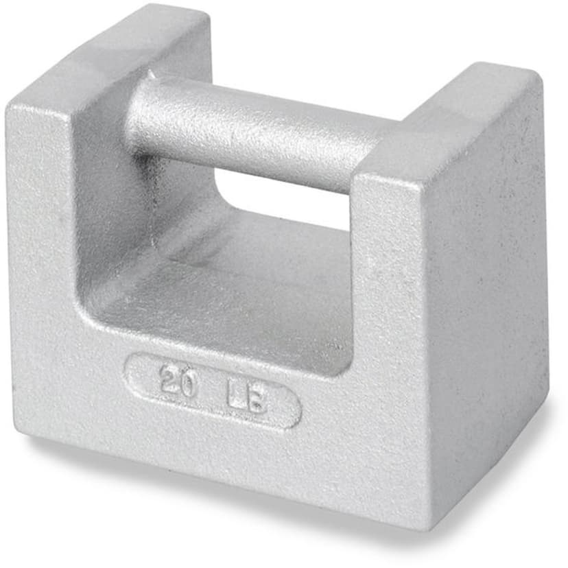 Weight, 20 lb, NIST F, NVLAP Cert