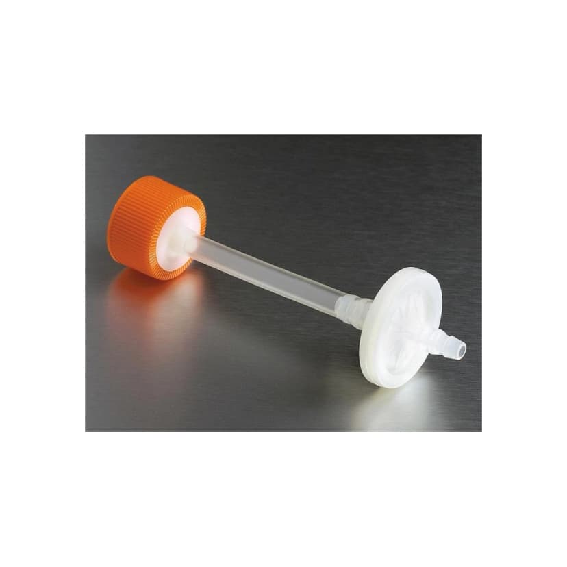 Corning CellSTACK Venting Accessory, 33mm HDPE Cap with 7cm of 1/4in ID Tubing and 0.1um Filter, Sterile, 1 per bag, 4 per case