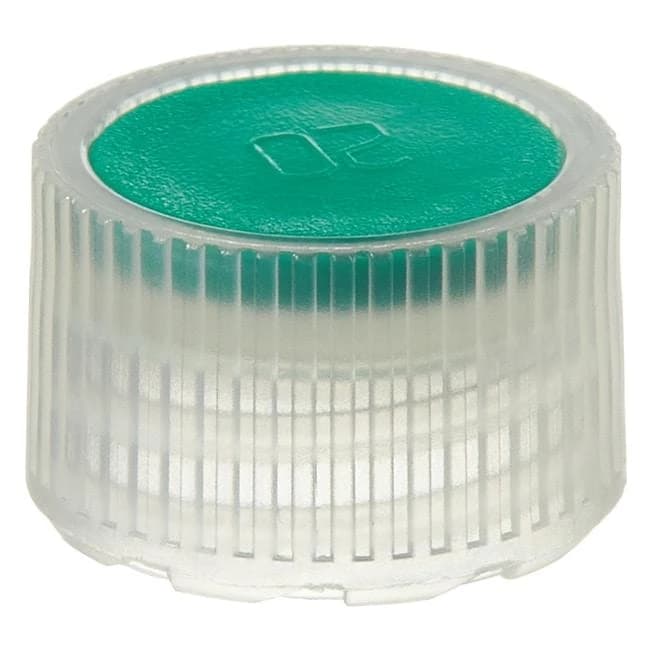 Closure, Micro Packaging Vial, STERILE, 11 mm PPCO Green Color Coder (11 mm)