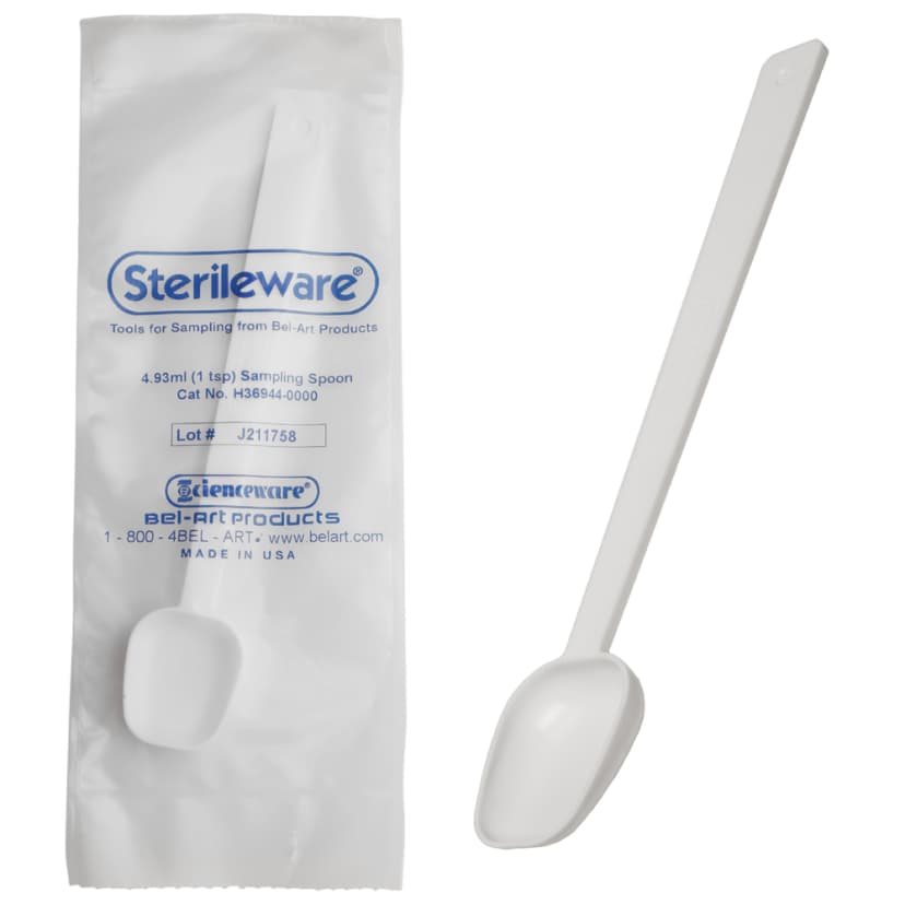 STERILEWARE,SAMPLING SPOON,1 TSP, PS