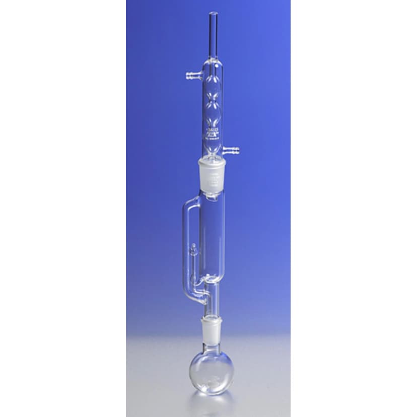 PYREX 125mL Extractor System with Soxhlet Extractor and Allihn Condenser