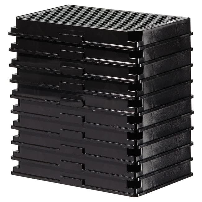 384 Well Plt PS MaxiSorp NS w/o Lid Blk 120 ul Well