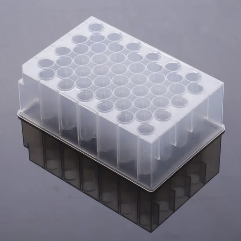 2.2 ml 96-Well Deep Well Plate, U-Bottom, Square Well, Sterile, 5/pk, 50/