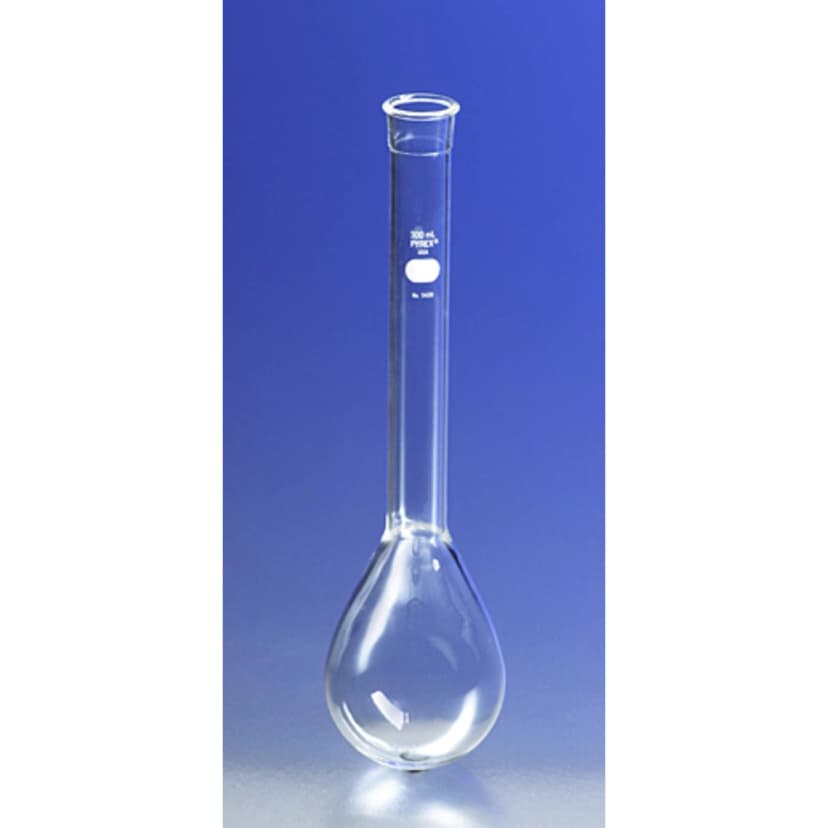 PYREX 300mL Round Bottom Kjeldahl Flask with Long Neck