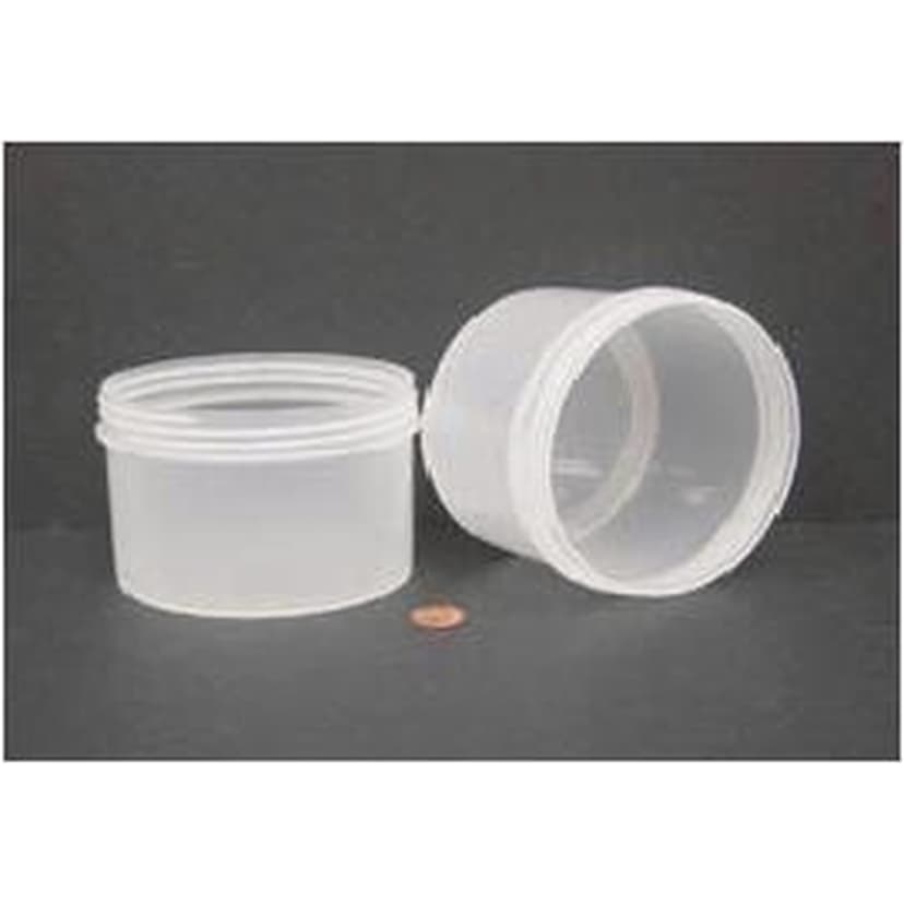 Jar, Wide Mouth, 720mL (24oz), PP, 120mm Opening, 4 3/8 x 3 1/8" (Screw Cap Packaged Separately)